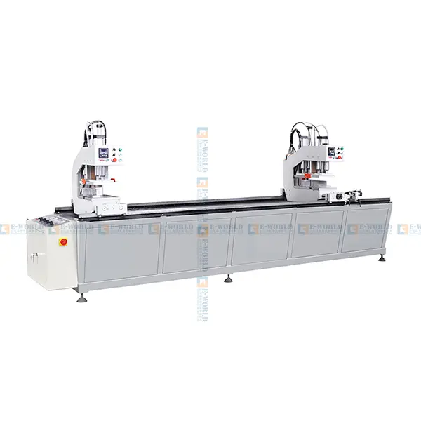 PVC window and door double head welding machine