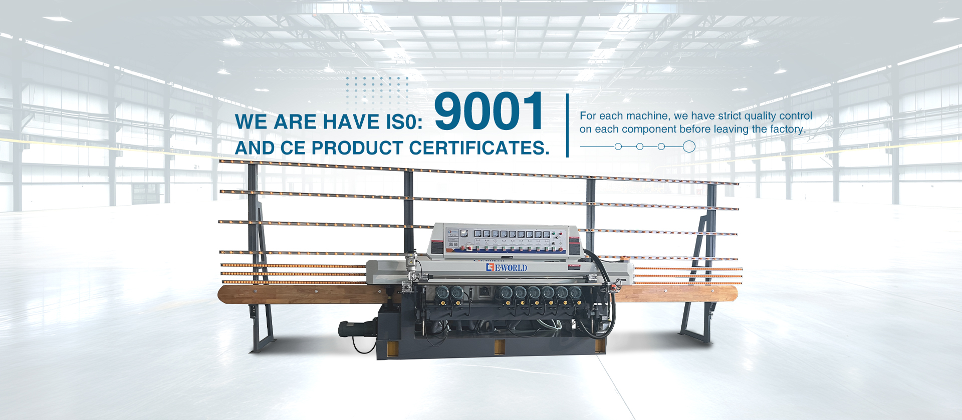WE ARE HAVE ISO: 9001 AND CE PRODUCT CERTIFICATES