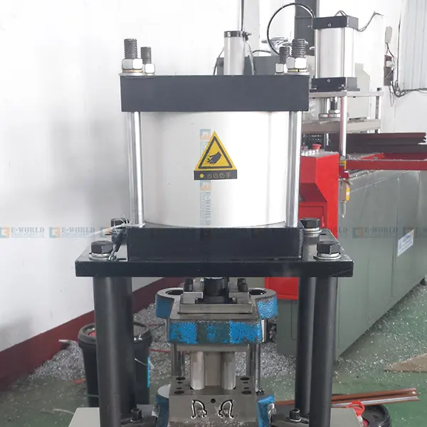 Aluminum profile punching machine-product