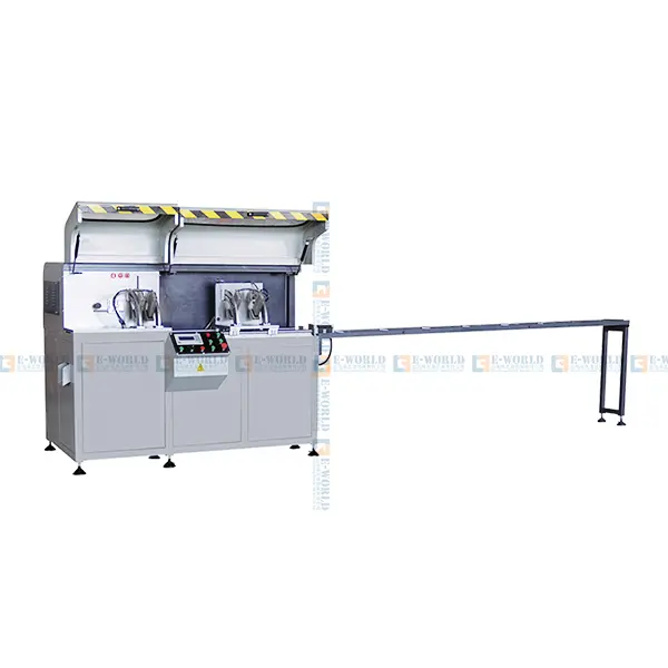 Aluminum window door fabrication machine Automatic corner connector cutting saw