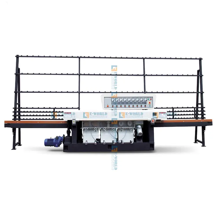 E-WD7320  7 Motors glass straight round edging ...