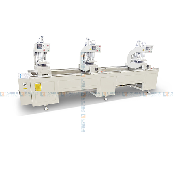 Three head window door welding machine 
