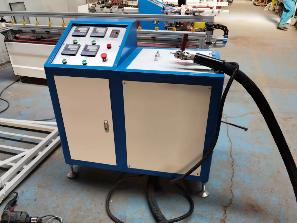 Hot melt extruder Machine1uco