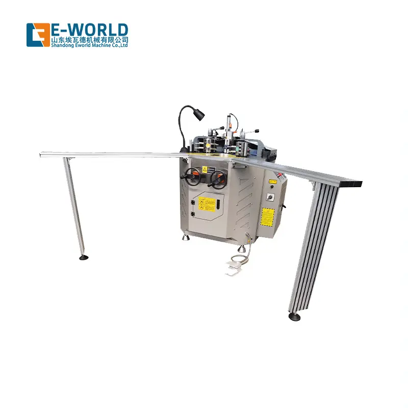 Multi working position Aluminum corner combining machine