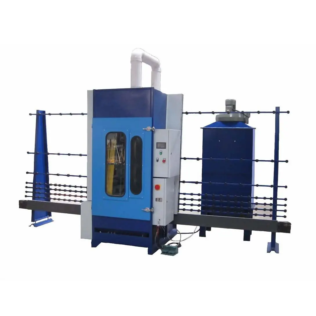 PS2500 vertical glass sandblasting machine