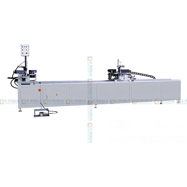 Aluminum window double head corner combining machine/Aluminum profile crimping machine     