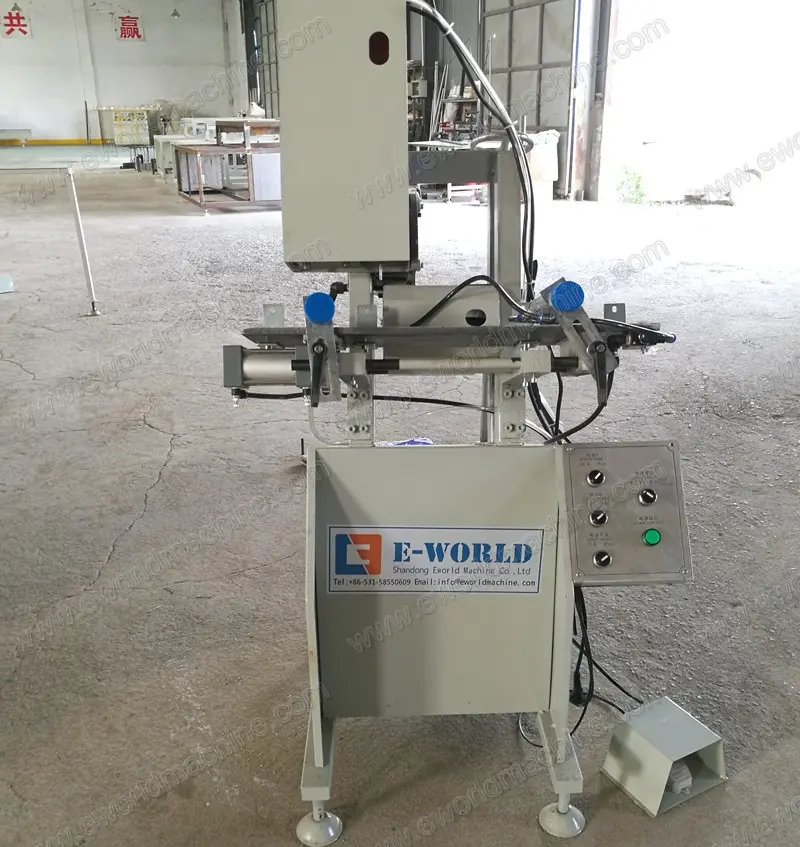 Water Slot Drilling Machine for Plastic Window Production Line02gzf